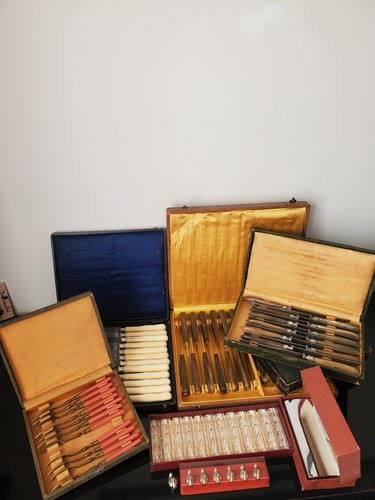 Lot coffret couteaux porte - lot,
