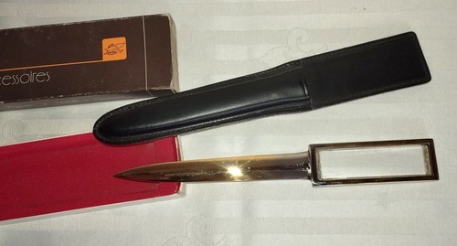 Coupe papier loupe laiton - coupe,