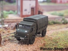 Bundeswehr Unimog 404, à Plateau, bâche , Camion, Échelle N , 1:160, Minitanks,