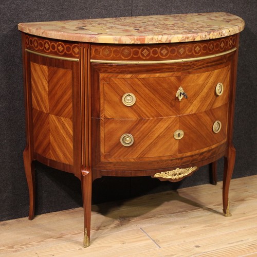 Commode demi lune française - commode, demi-lune
