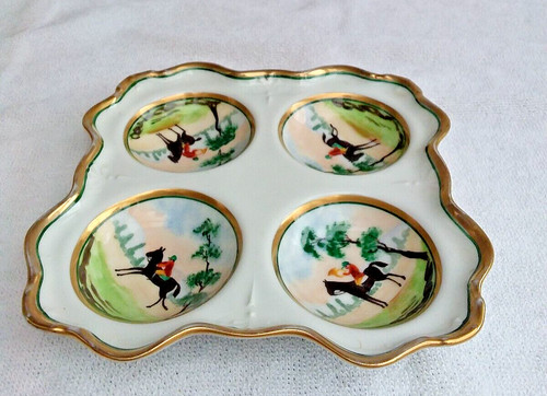 Plat apéritif vintage - plat, à
