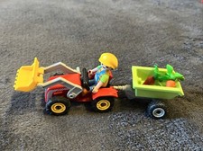 Playmobil : Tracteur Remorque Pour Enfant 4943
