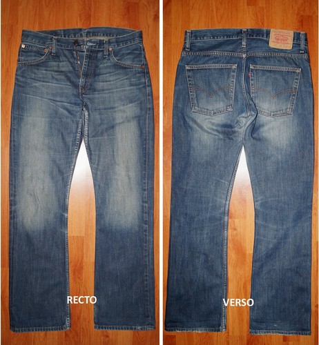 Jeans levis 507 - 512, "bootcut"