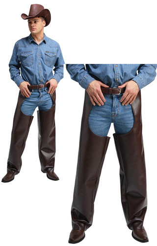 Luxe faux cuir cowboy - luxe, chaps