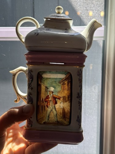 Théière porcelaine plaque - théière,
