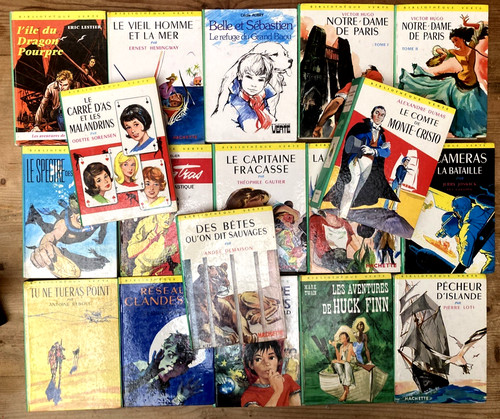 Lot bibliotheque verte - ,