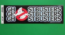 Ghostbusters 1984 Bumper Sticker ~ Unused ~ PLI-Cals / Photo-Lith International