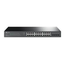 TP-Link JetStream 28-Port Gigabit Smart Switch with 24-Port PoE+ (TL-SG2428P)