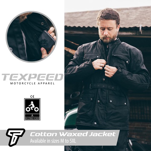 Veste coton cirée - coton,