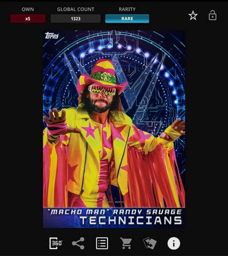 Digital topps wwe - topps, 20