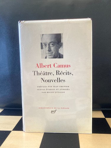Camus théâtre récits - camus, –