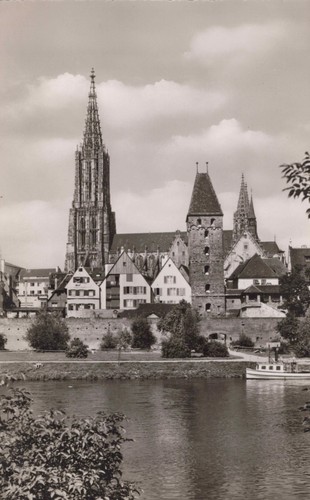 Alte carte postale - carte, ulm