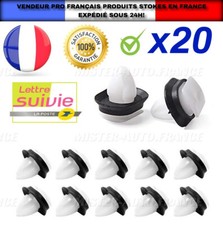 20 Clips Fixation Panneau Porte  ✅Citroen Relay Peugeot Boxer Garniture Agrafe +