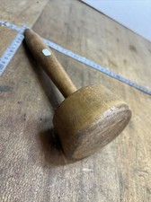 No. 30 Old Tool, Antique Kitchen Tool Folk Art Pestle Mash Press Vintage