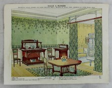 Dining room, living room, etc - advertising furniture Maison Barbedienne - 1899 - Bur 