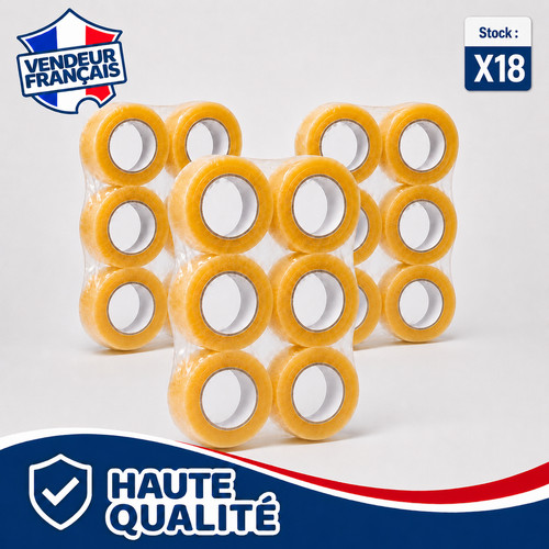 Rouleau ruban adhésif x18 - rouleau,