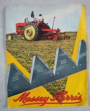 Brochure dépliant PROSPECTUS Massey Harris Faucheuse 806 - 1950 (Tracteur agri)