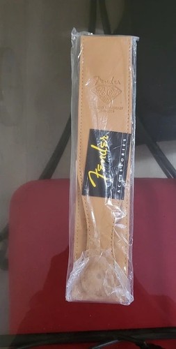 Sangle fender cuir beige - sangle,