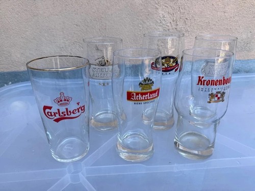 Lot verres 25cl carlsberg - de, 6