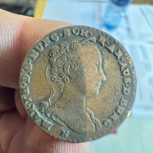 Monnaie liard 1745 - monnaie,, marie