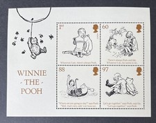 GB 2010 Winnie the Pooh Stamp Mini Sheet MNH MS3127