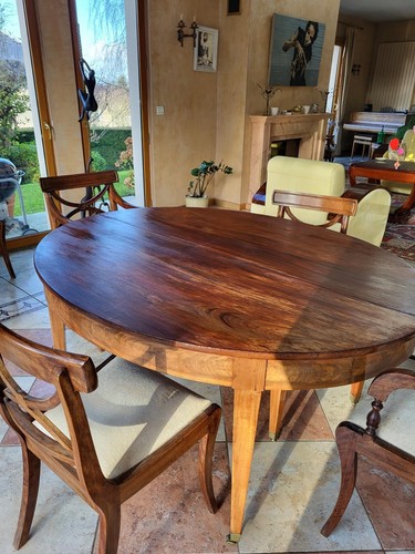 Table ovale xix siècle en - siècle,