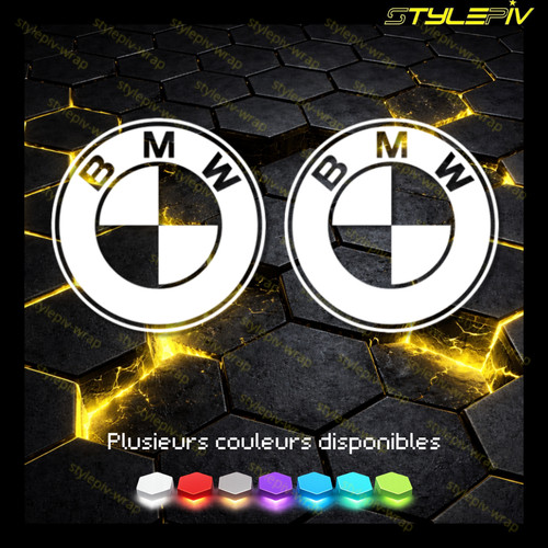 Stickers logo bmw pack - pack, 2
