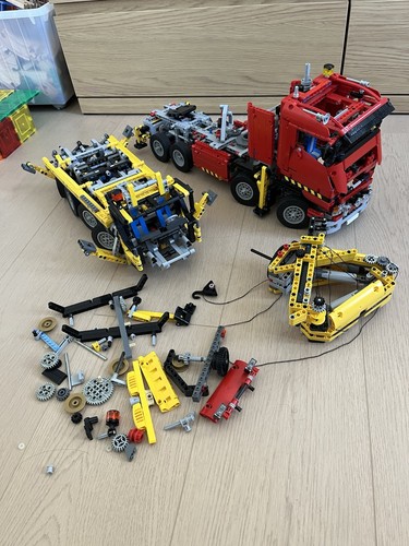Lego technic crane truck - lego,