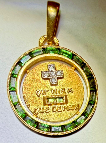 Médaille augis émeraude - médaille,
