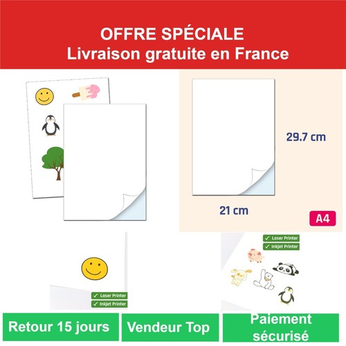 Feuilles autocollants - feuilles,