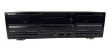 Kenwood KX-W6040 Stereo Double Cassette Deck Tested Working