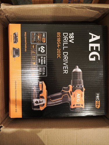 Coffret perceuse visseuse - perceuse, aeg