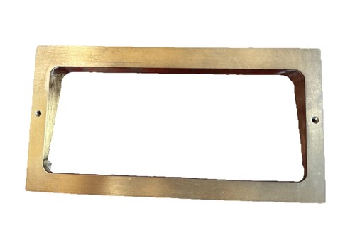 Solid bronze frame for - solid,