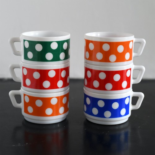 Tasses arcopal polka - tasses,