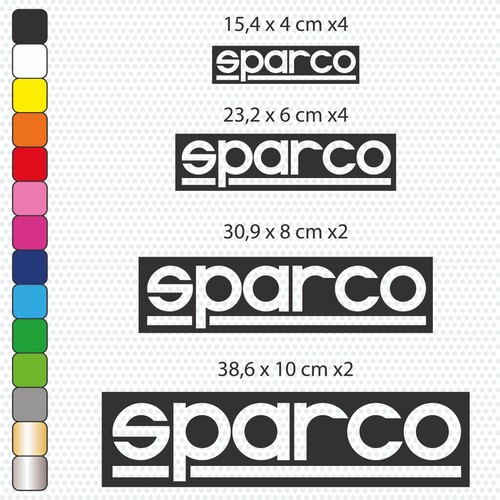 Sparco stickers vinyles - sparco,