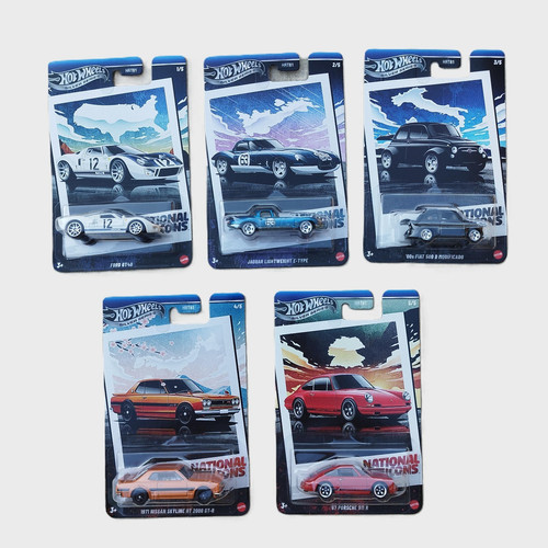 Hot wheels national icons - hot, full