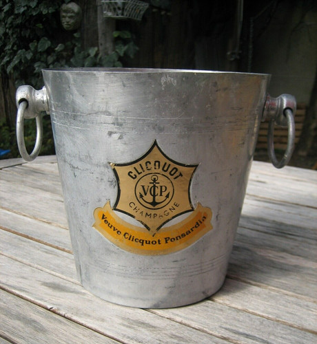 Ancien seau champagne - à, veuve
