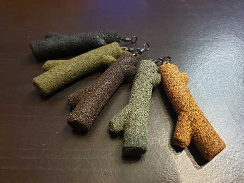 15x plombs carpe branche - plombs, avec