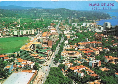 Espagne playa aro costa - espagne,