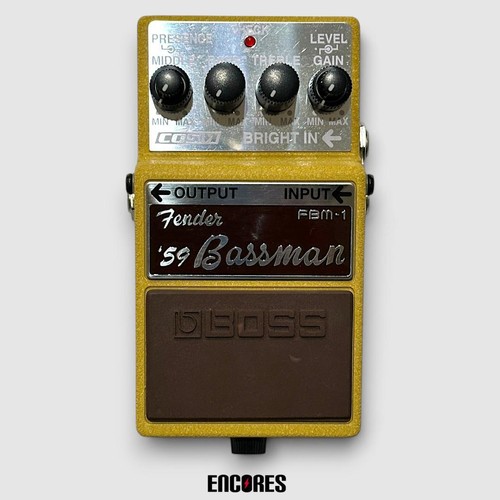 Boss fbm fender 59 - '59, bassman