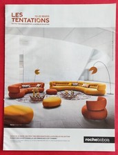 Press advertisement: furniture Les Tentations CANAPE by ROCHE BOBOIS Paris