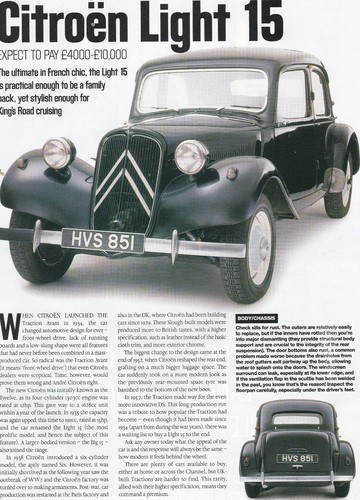 Lot vintage citroen traction - 2,