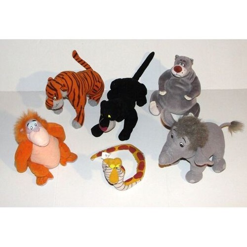 Peluche livre la jungle - peluche,