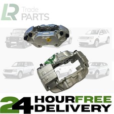 FITS DEFENDER 90 110 130, NEW FRONT BRAKE CALIPERS PAIR VENTED DISCS