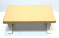Playmobil brown & white desk 