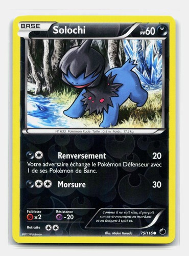 Carte pokémon solochi 116 - pokémon,