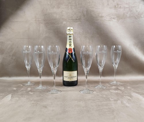Lot flutes champagne moet - lot, à