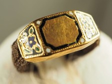 BAGUE ANCIENNE OR MASSIF 18K