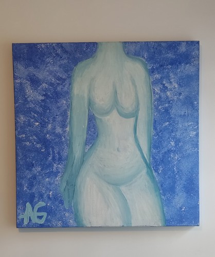 Tableau abstrait 80x80 - , –