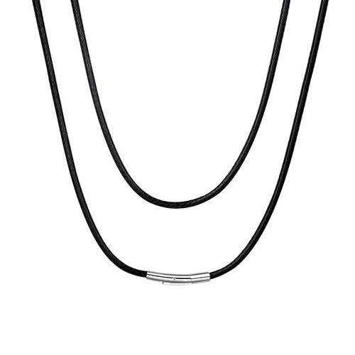 Collier cuir homme - en,